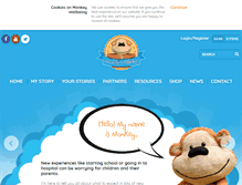 Tablet Screenshot of monkeywellbeing.com